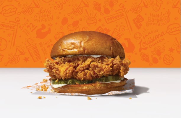 "The Sandwich": lanche da rede Popeyes
