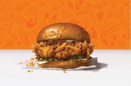 "The Sandwich": lanche da rede Popeyes