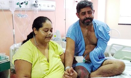 Tatiana e José estão internados com Covid-19 no Ceará