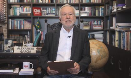 Alexandre Garcia no quadro Liberdade de Opinião