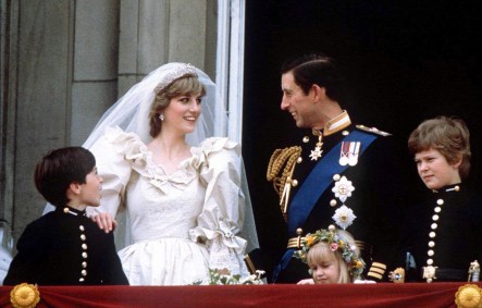 Princesa Diana no Palácio de Buckingham