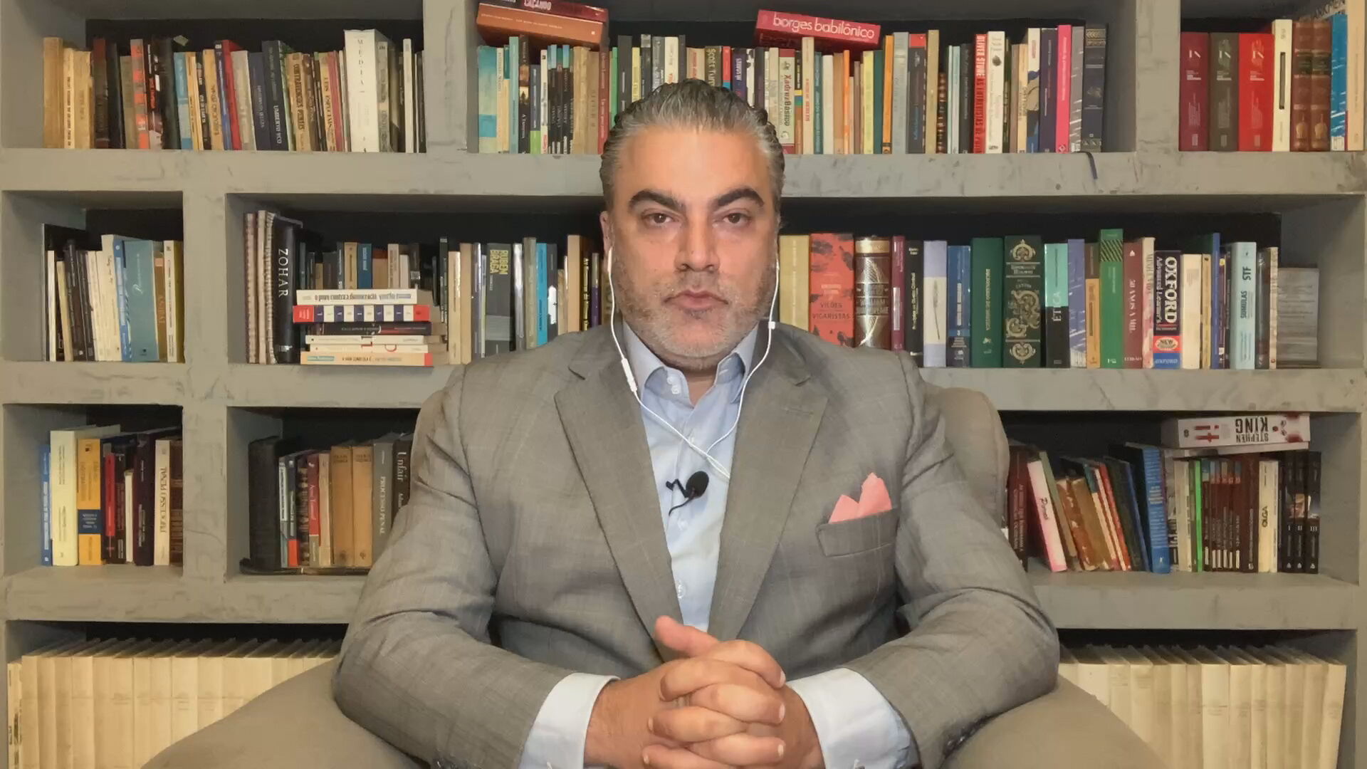 Thiago Anastácio no quadro Liberdade de Opinião