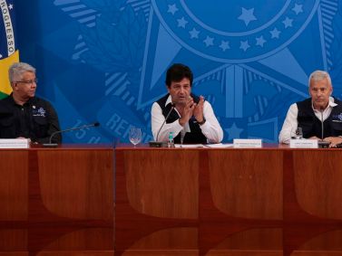 Mandetta e secretários do Ministério da Saúde