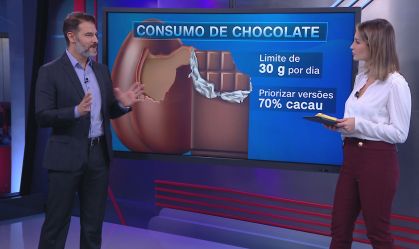Médico: Comer até 30 gramas de chocolate por dia faz bem ao humor e coração