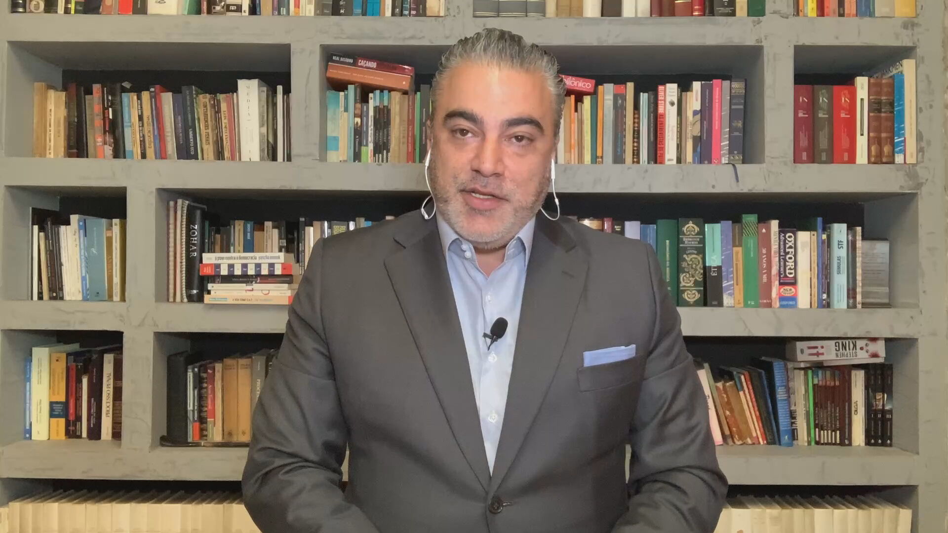 Thiago Anastácio no quadro Liberdade de Opinião