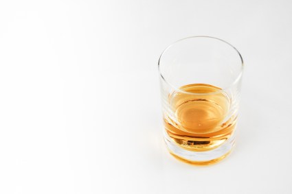 Copo de bebida alcoólica