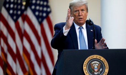 O presidente dos EUA, Donald Trump