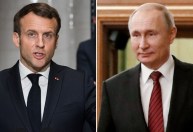 Putin e Macron irão falar por telefone no domingo, diz agência estatal russa