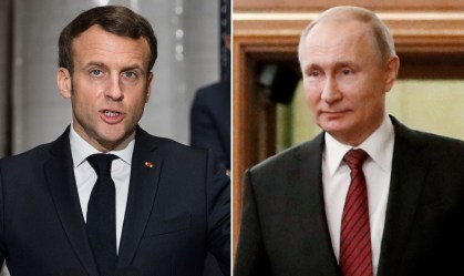 Macron defende plano de cessar-fogo global da ONU e pede apoio de Putin