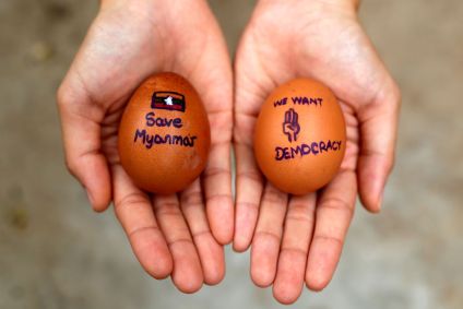 Ovo de Páscoa Mianmar