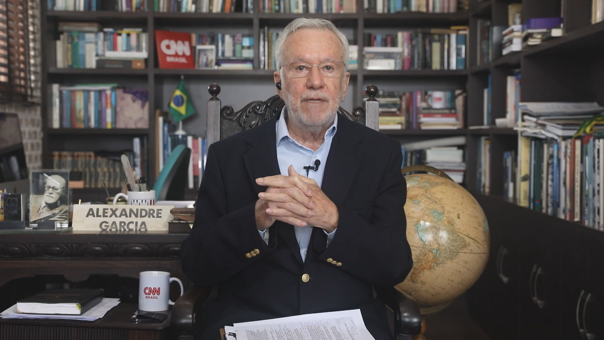 Alexandre Garcia no quadro Liberdade de Opinião