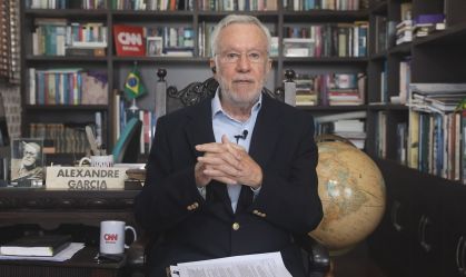 Alexandre Garcia no quadro Liberdade de Opinião