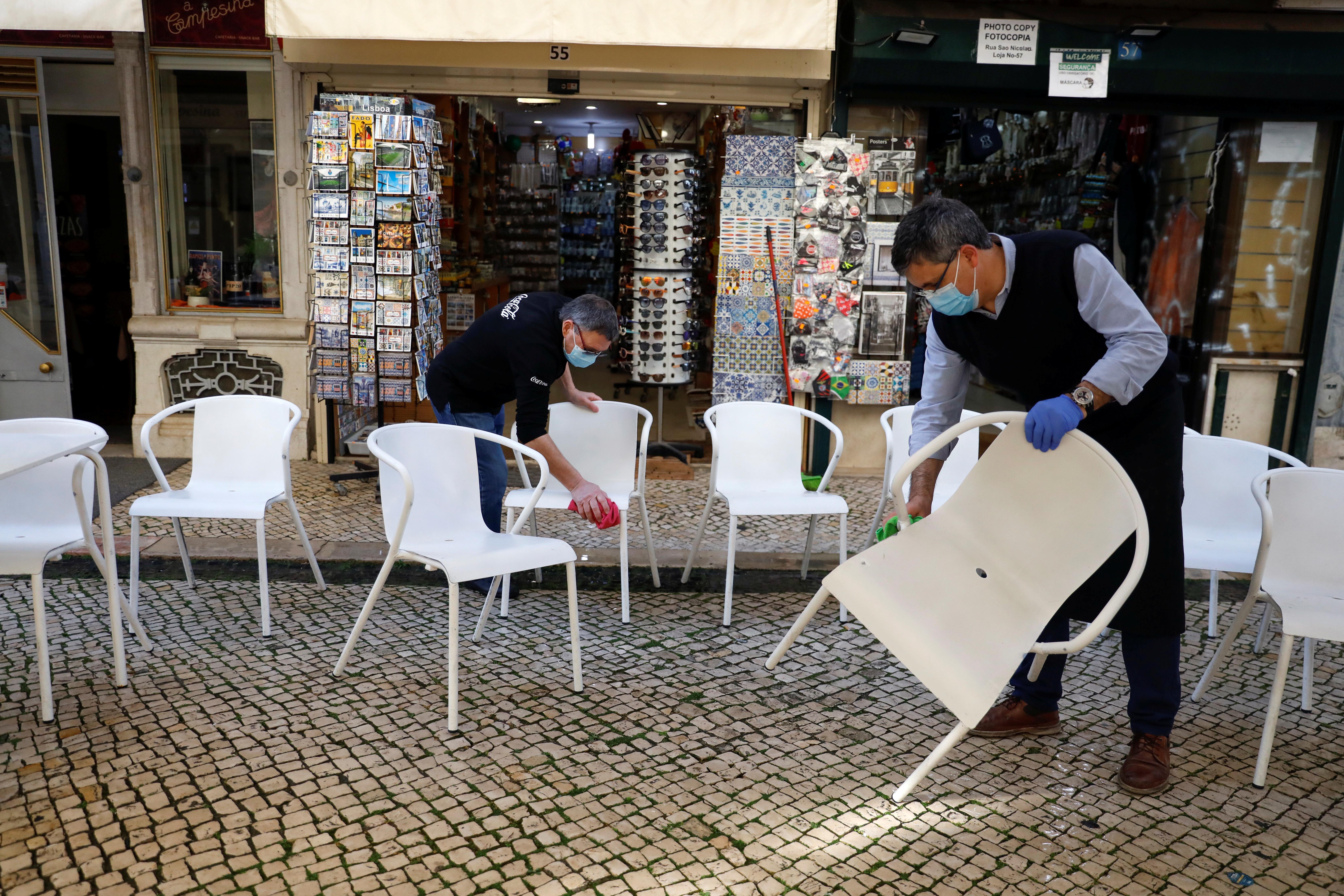 Reabertura em Portugal