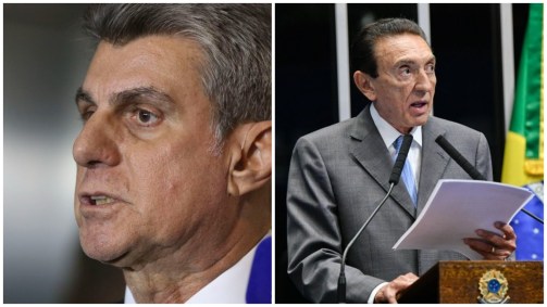 Romero Jucá e Edison Lobão
