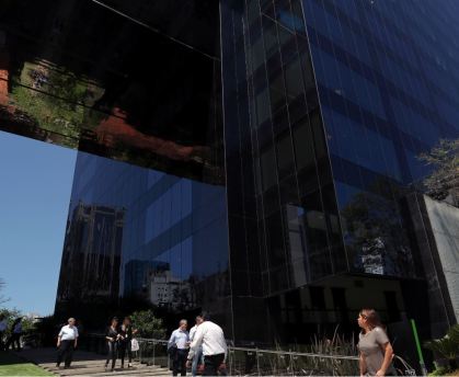 Vista externa do edifício que abriga a matriz do BTG Pactual, em São Paulo.