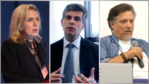 Ludmilla Hajjar, Nelson Teich e Paolo Zanotto