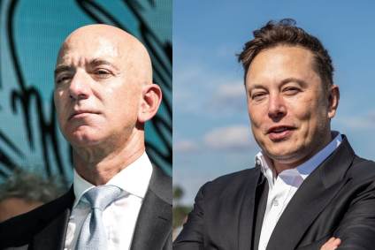 Musk, Bezos