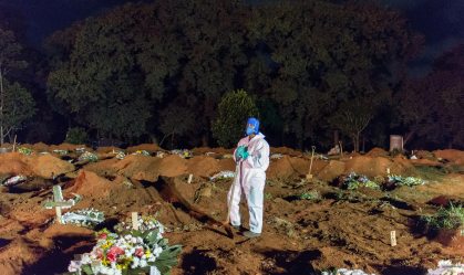Média diária de mortes por Covid-19 em abril já supera a de março