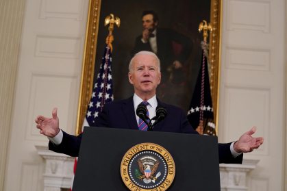 Presidente dos EUA, Joe Biden, em Washington