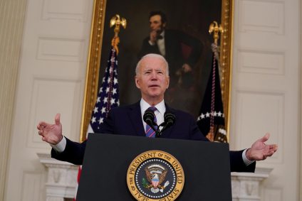 Presidente dos EUA, Joe Biden, em Washington