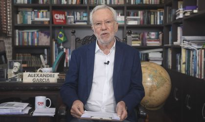 Alexandre Garcia no quadro Liberdade de Opinião