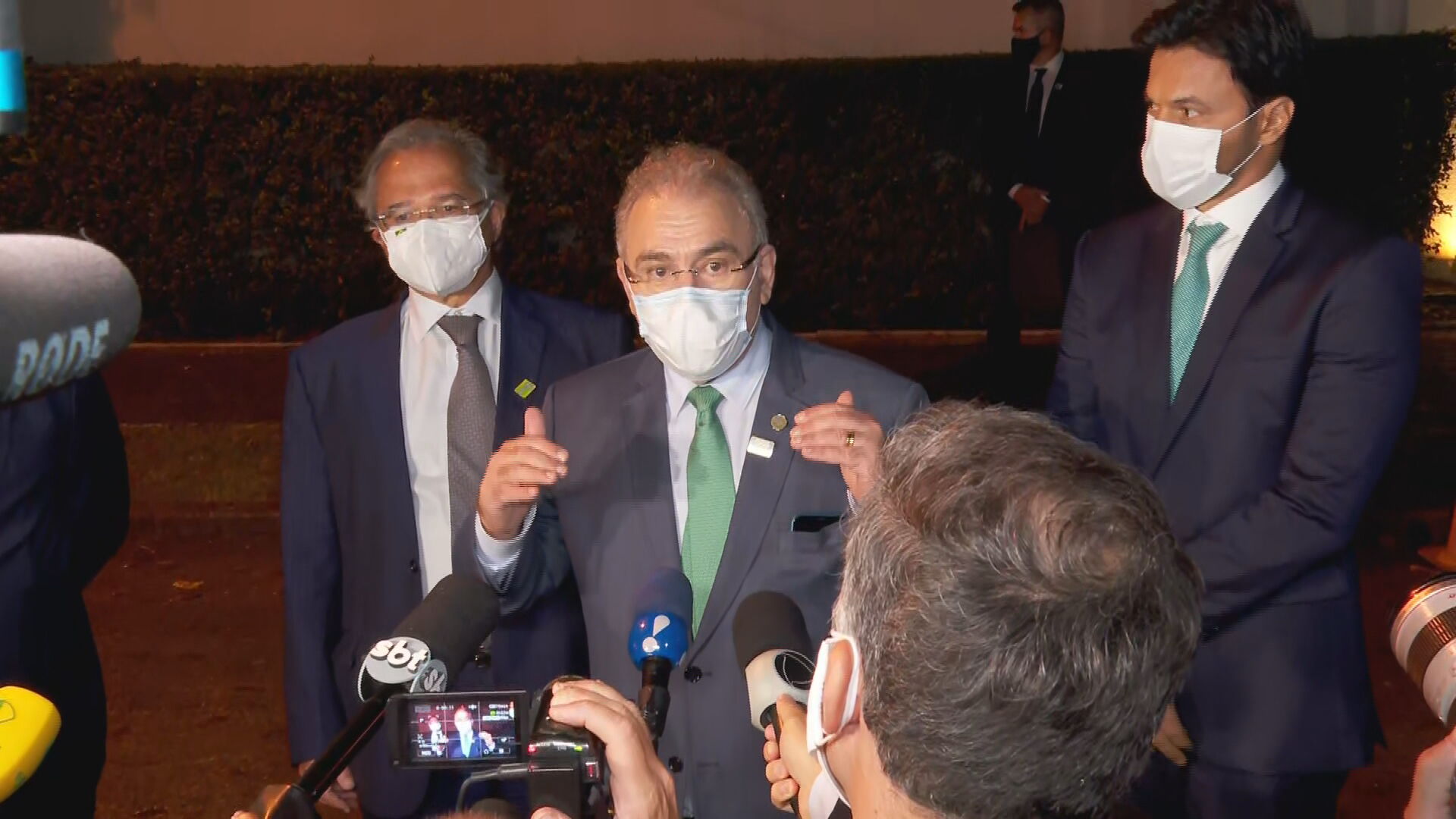 O ministro da Saúde, Marcelo Queiroga (07.abr.2021)