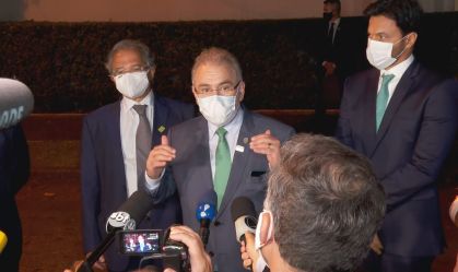 O ministro da Saúde, Marcelo Queiroga (07.abr.2021)