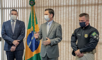 Posse dos novos diretores da PF e da PRF