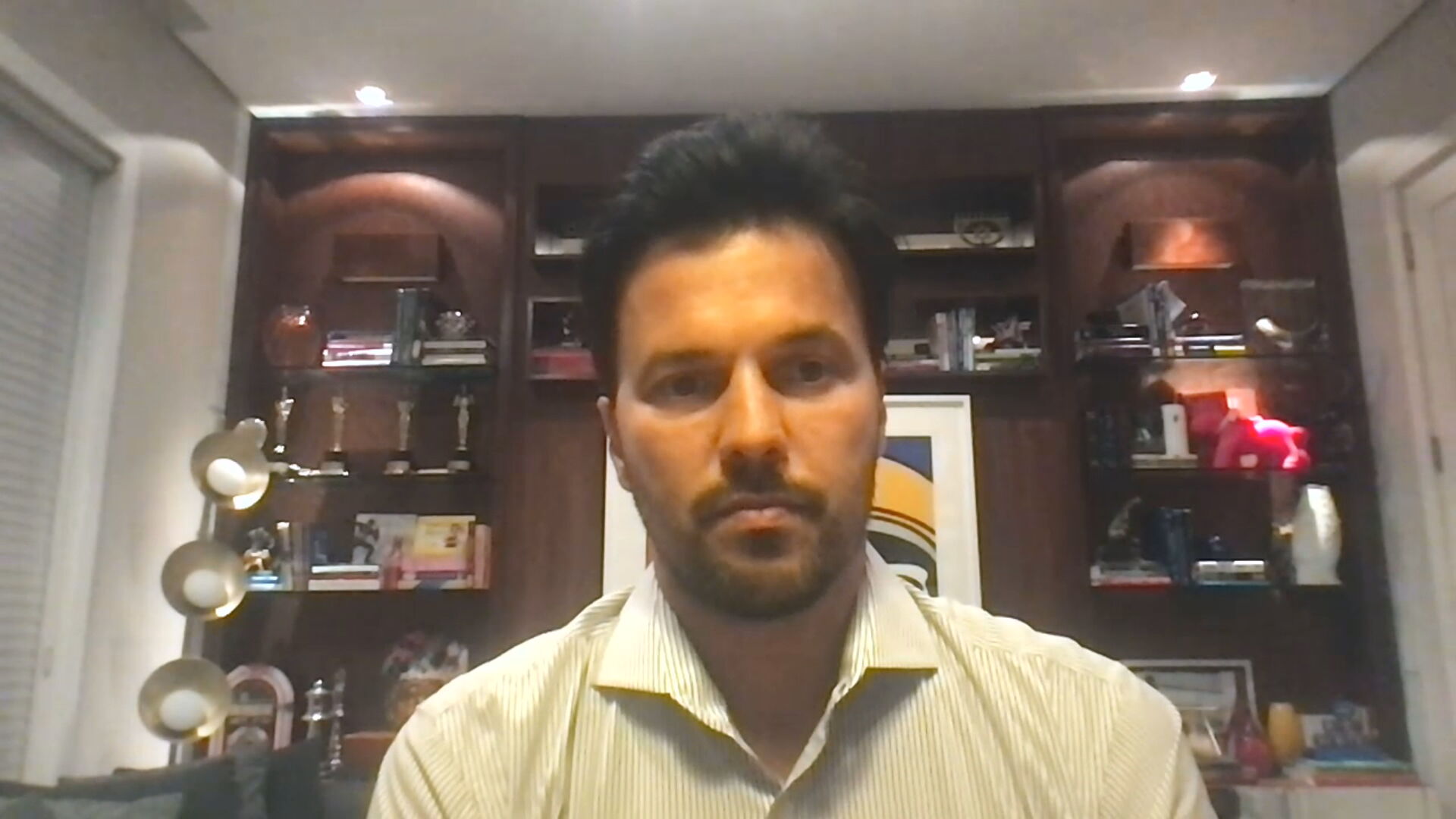O ministro das Comunicações, Fábio Faria (08.abr.2021)