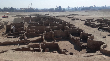 Arqueólogos descobriram grande cidade faraônica escondida por séculos no Egito