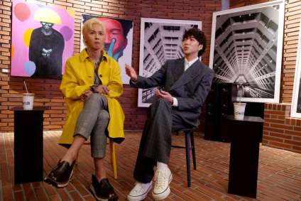 Astros de K-pop Song Min-ho e Kang Seung-yoon