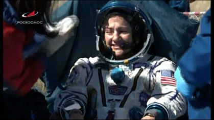 Astronauta Jessica Meir passou 205 dias no espaço