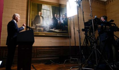 Joe Biden discursa