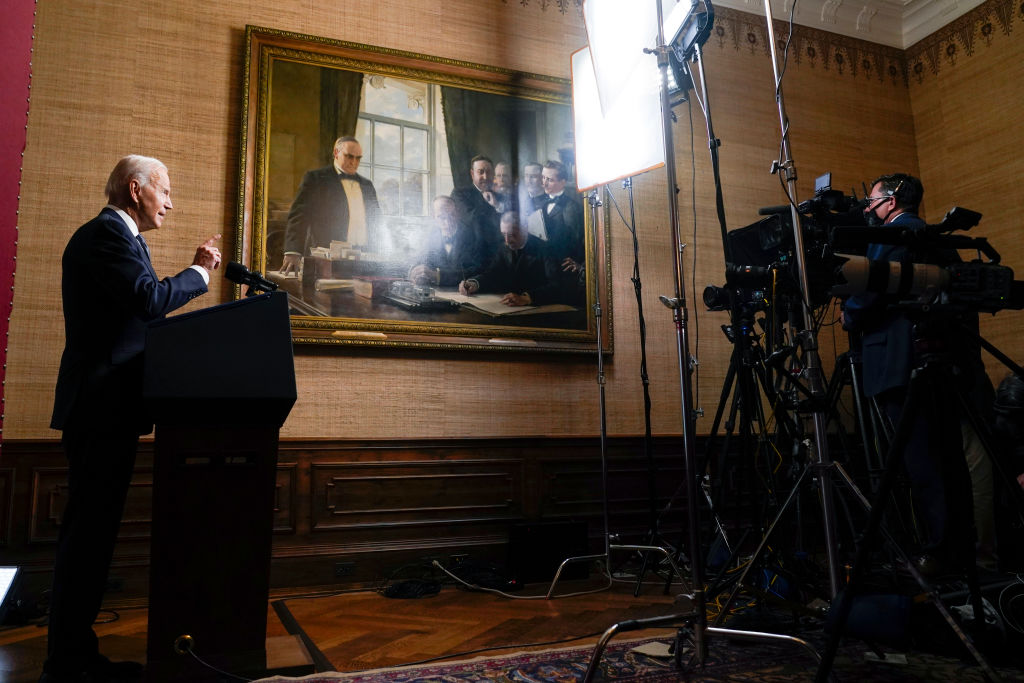 Joe Biden discursa