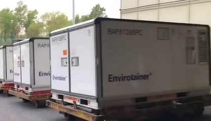 Conteiners especiais de armazenamento transportam 3 mil litros de IFA