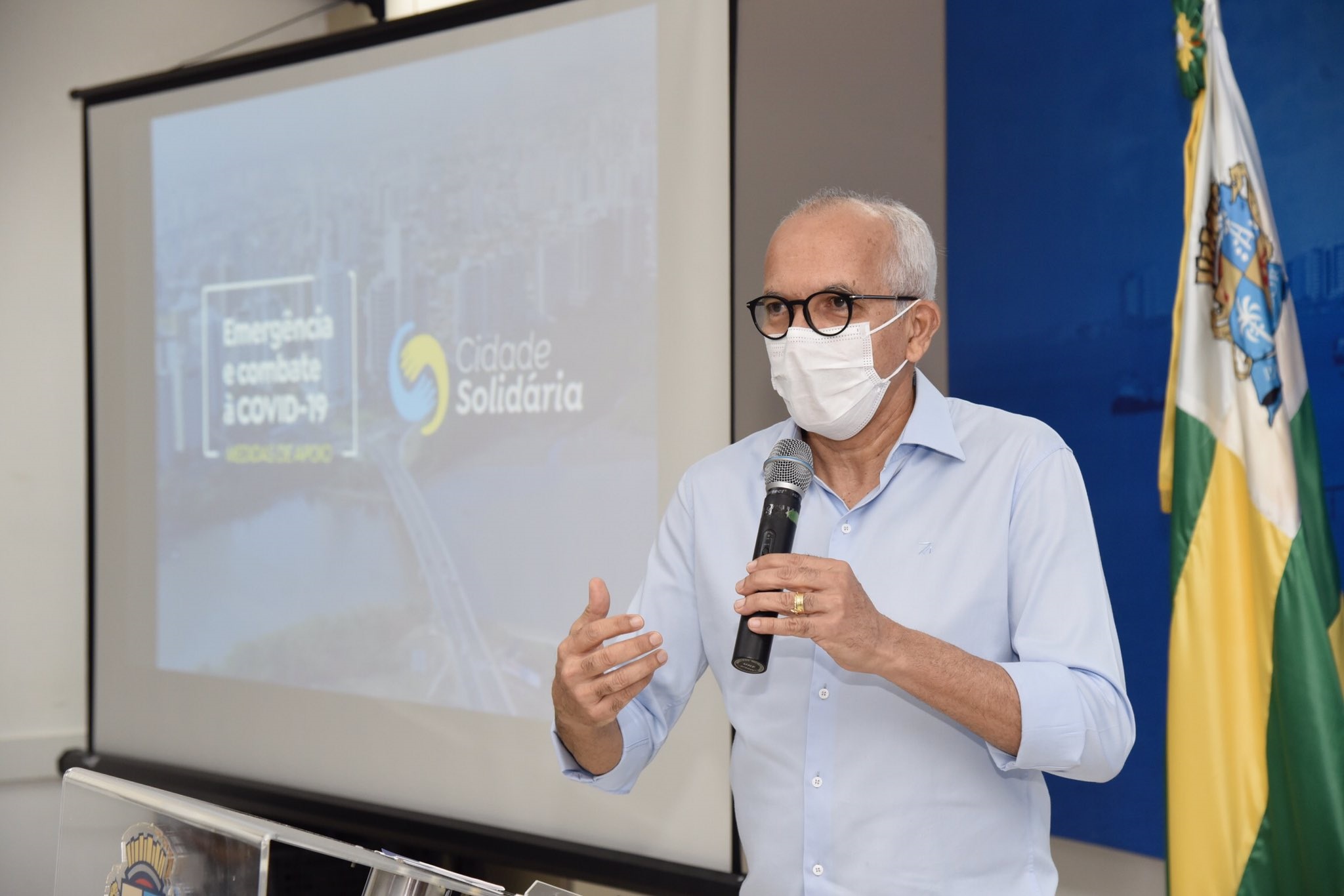 O prefeito de Aracaju, Edvaldo Nogueira