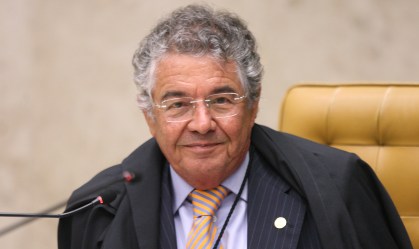 Ministro Marco Aurélio durante sessão do STF em 19.dez.2020