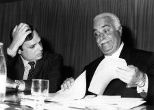 Antonio Carlos Magalhães, à direita