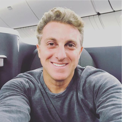 O apresentador Luciano Huck