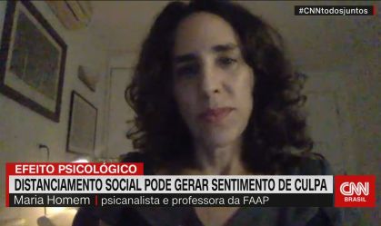 Isolamento pode gerar culpa; psicanalista dá dicas para manter saúde mental