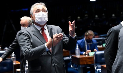 O senador Renan Calheiros (MDB-AL)