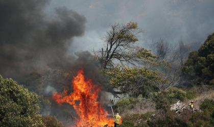 Incêndio na África do Sul