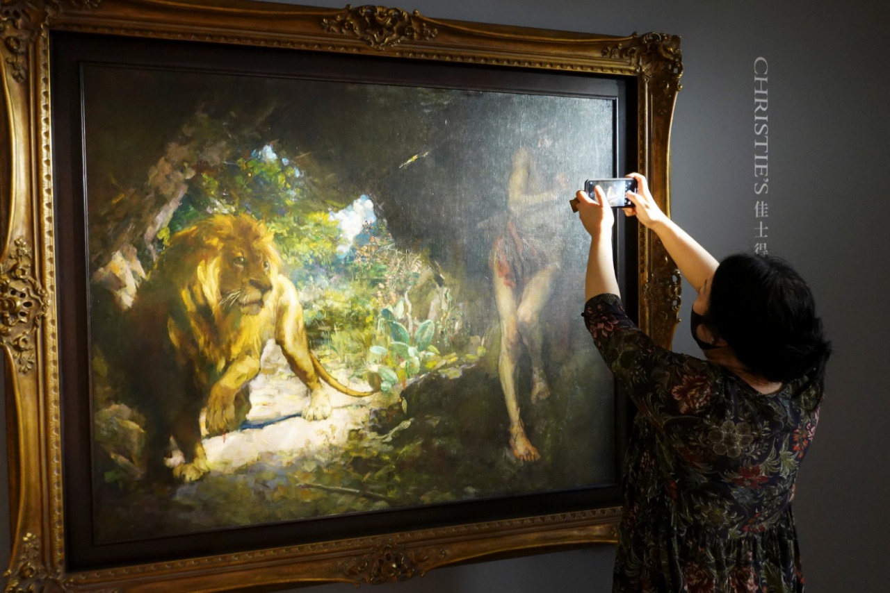 Jornalista tita foto de quadro "Escravo e Leão"