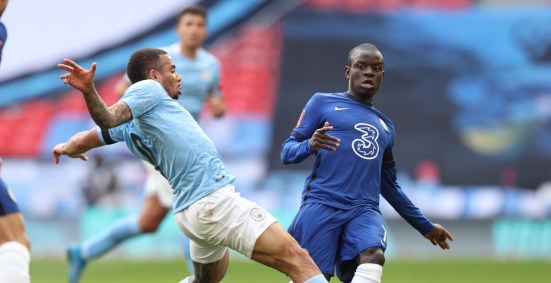 Gabriel Jesus. Manchester City v Chelsea