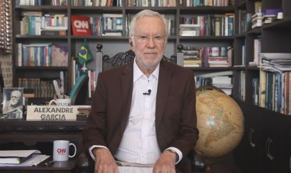 Alexandre Garcia no quadro Liberdade de Opinião