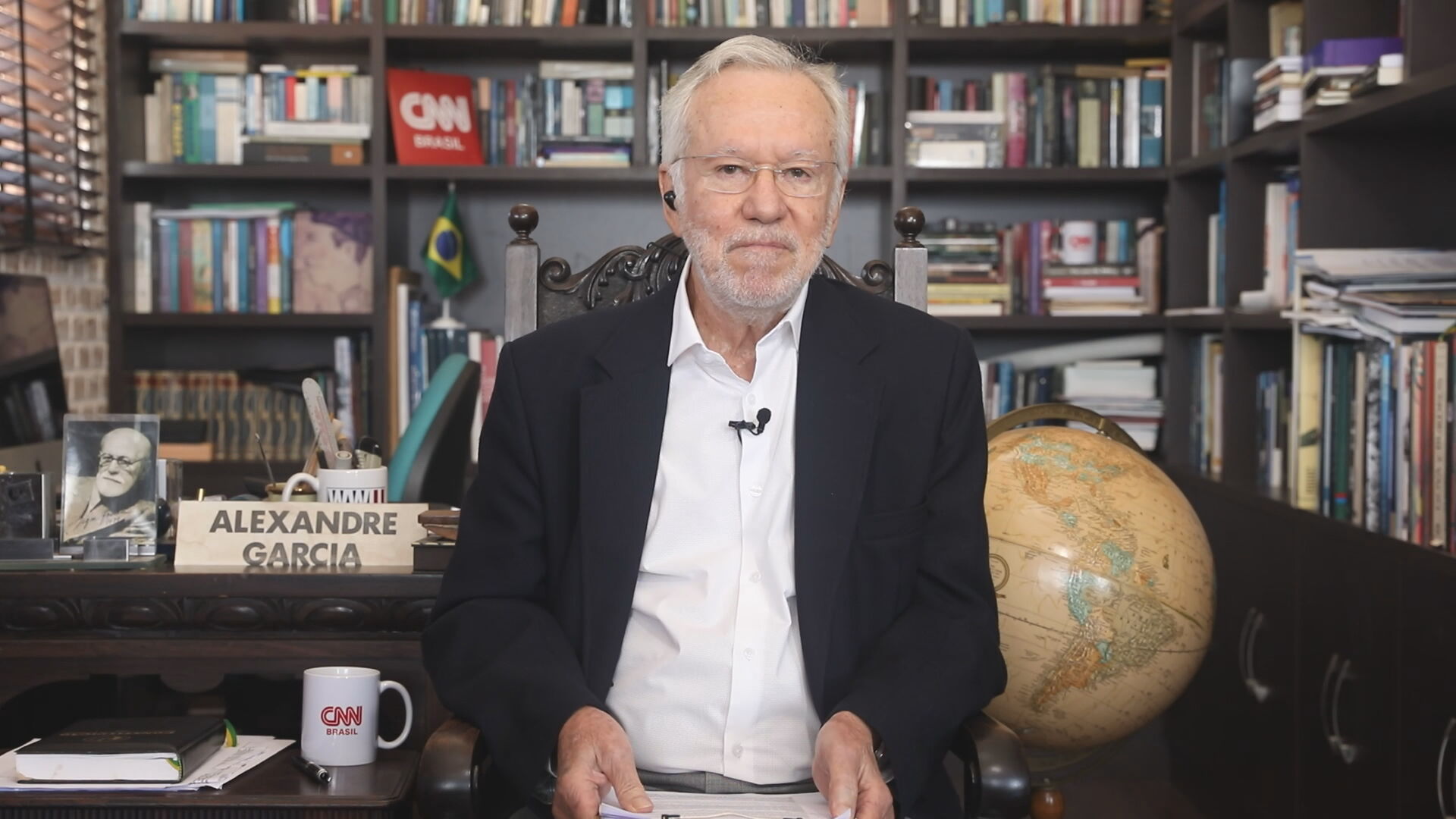 Alexandre Garcia no quadro Liberdade de Opinião