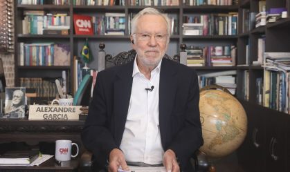 Alexandre Garcia no quadro Liberdade de Opinião