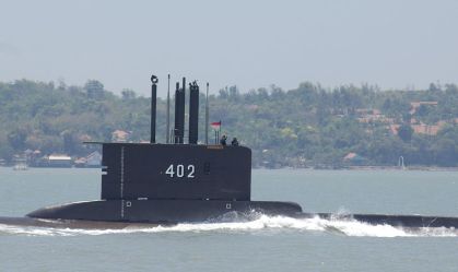 O submarino KRI Nanggala-402 da Indonésia 