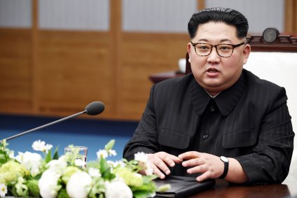 Kim Jong Un, líder da Coréia do Norte