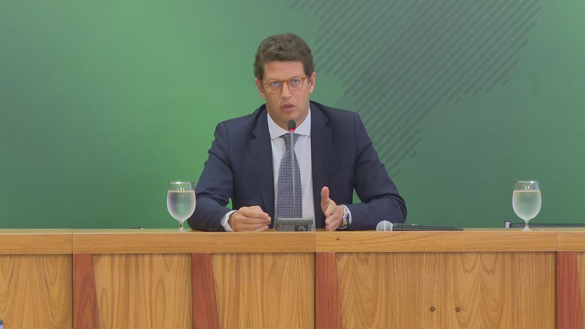 O ministro do Meio Ambiente, Ricardo Salles O ministro do Meio Ambiente, Ricardo Salles